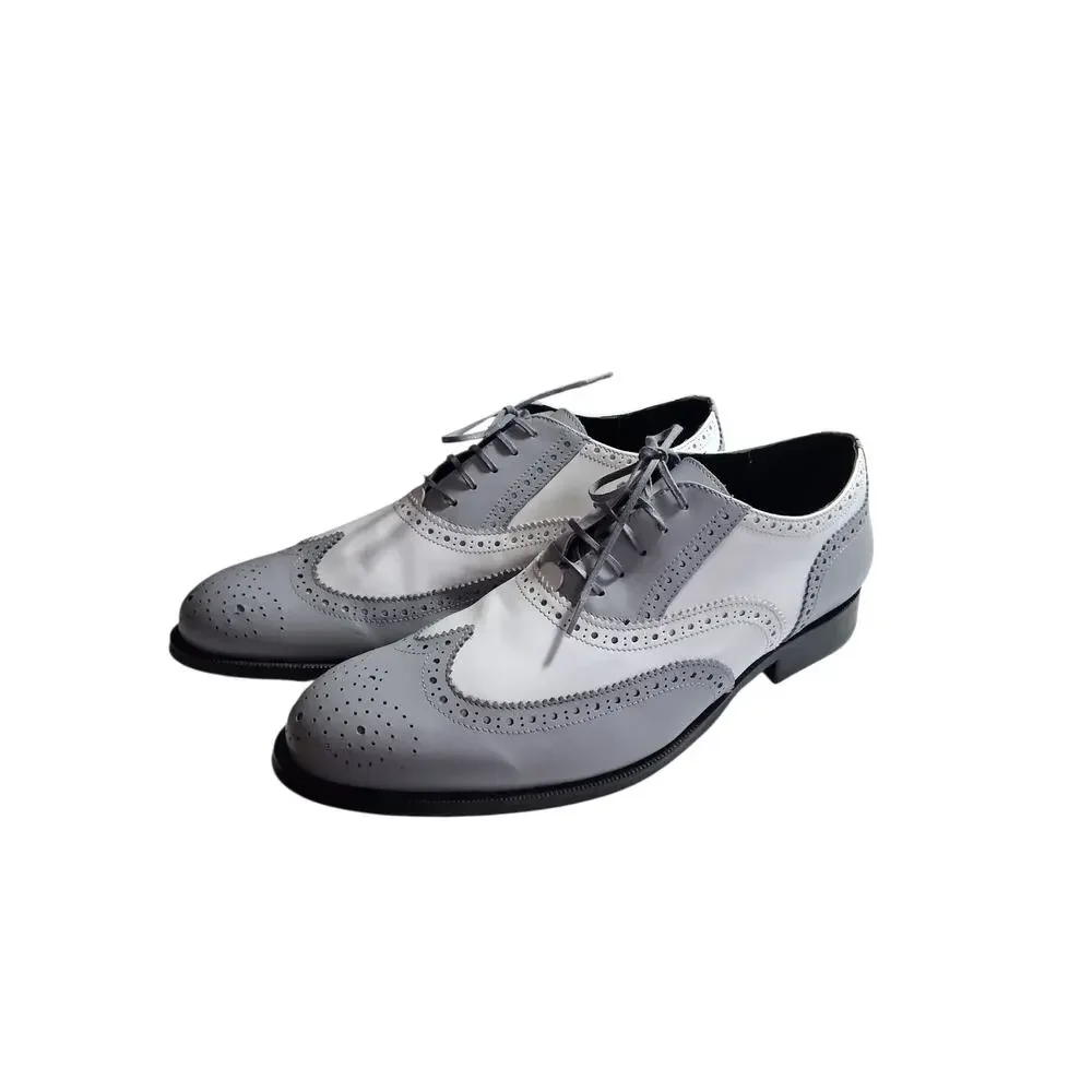 Girotti Handcrafted Leather‎ Mens size 45 (12) Luxury Dress Career Oxford Shoes